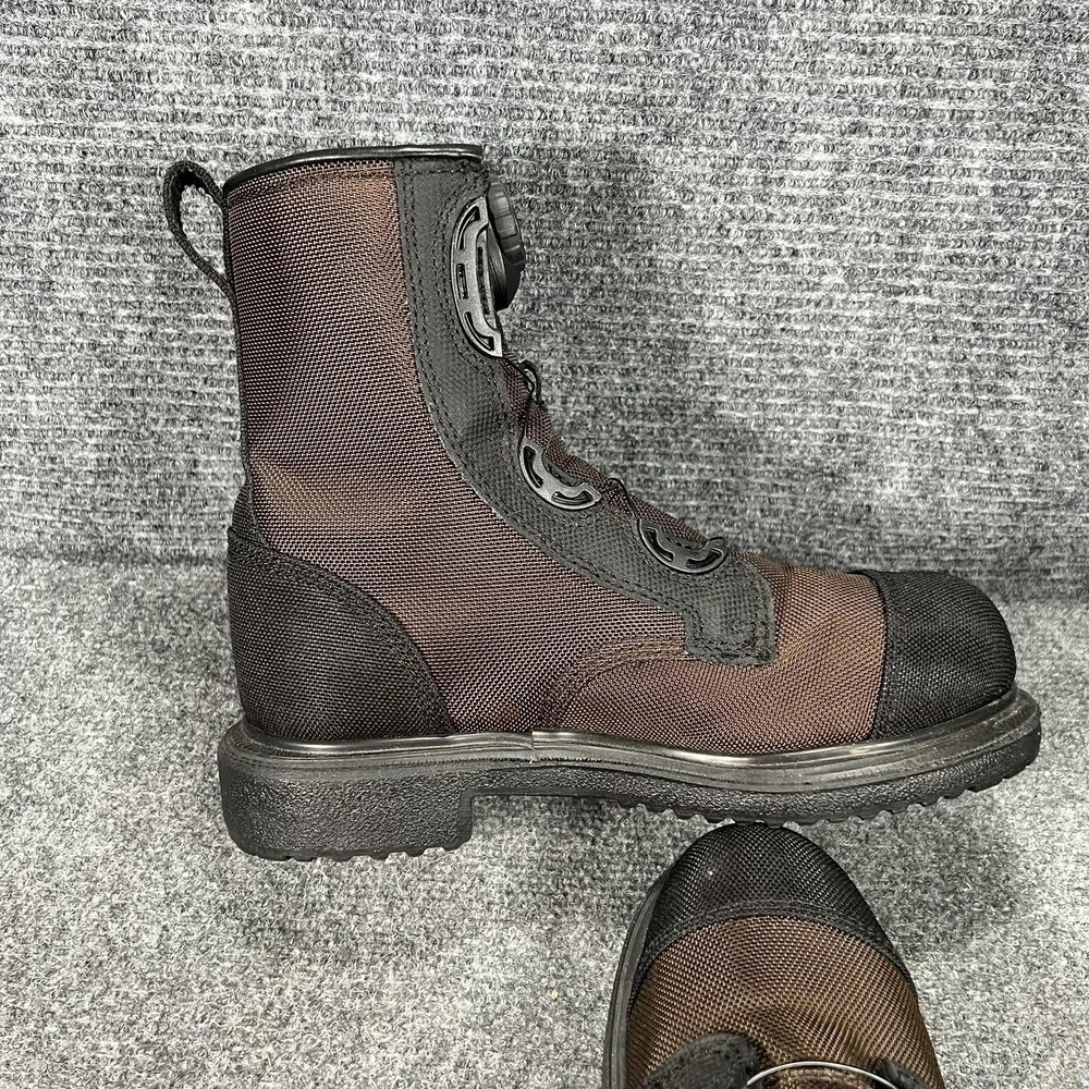 Red Wing Shoes‎ Boots Mens Size 6.5 Brown Nylon Waterproof Safety Toe Work 2491